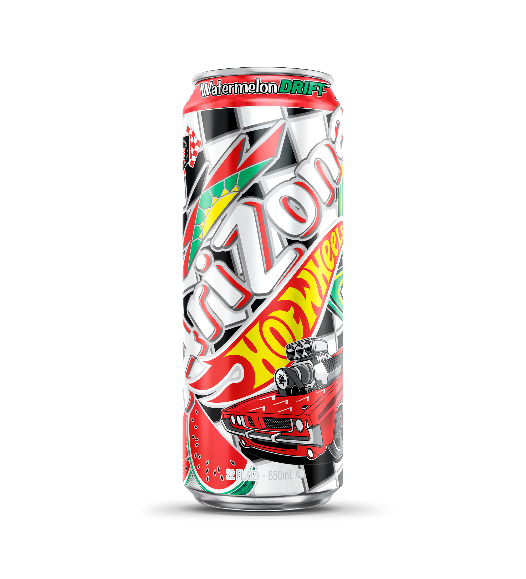 arizona hot wheels watermelon can product image