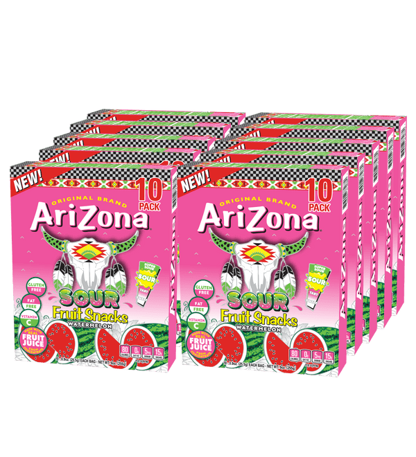 Sour Watermelon 100 count .9oz Single Fruit Snacks