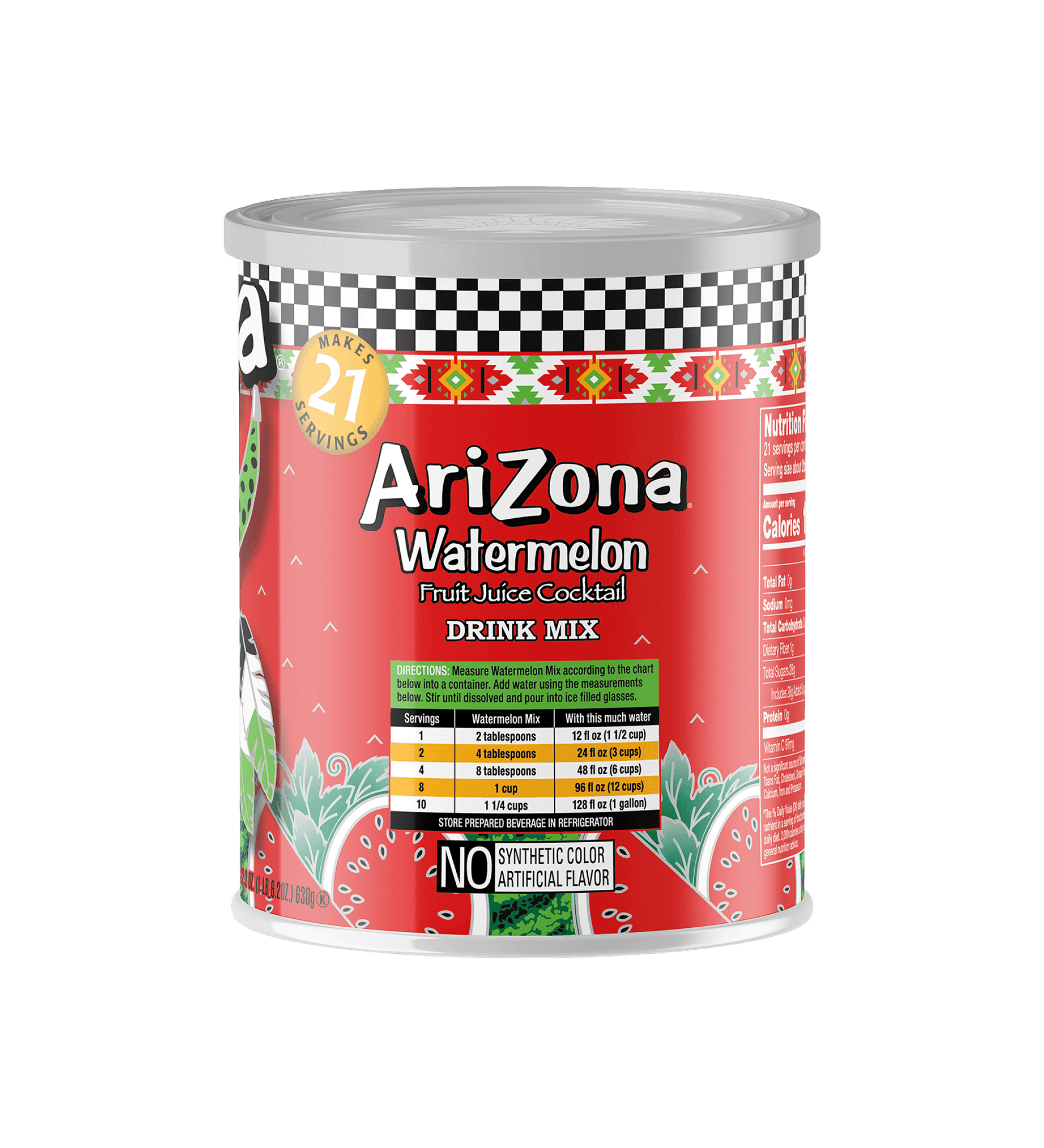 Watermelon Powdered Drink Mix | 22.2 oz.