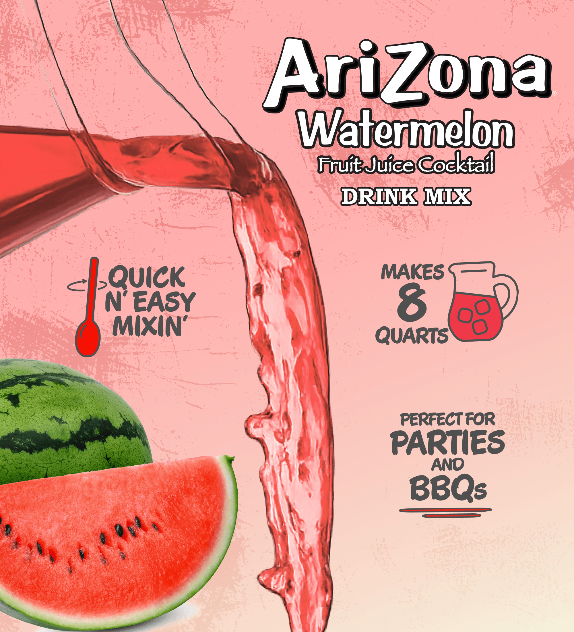 Watermelon Powdered Drink Mix | 22.2 oz.