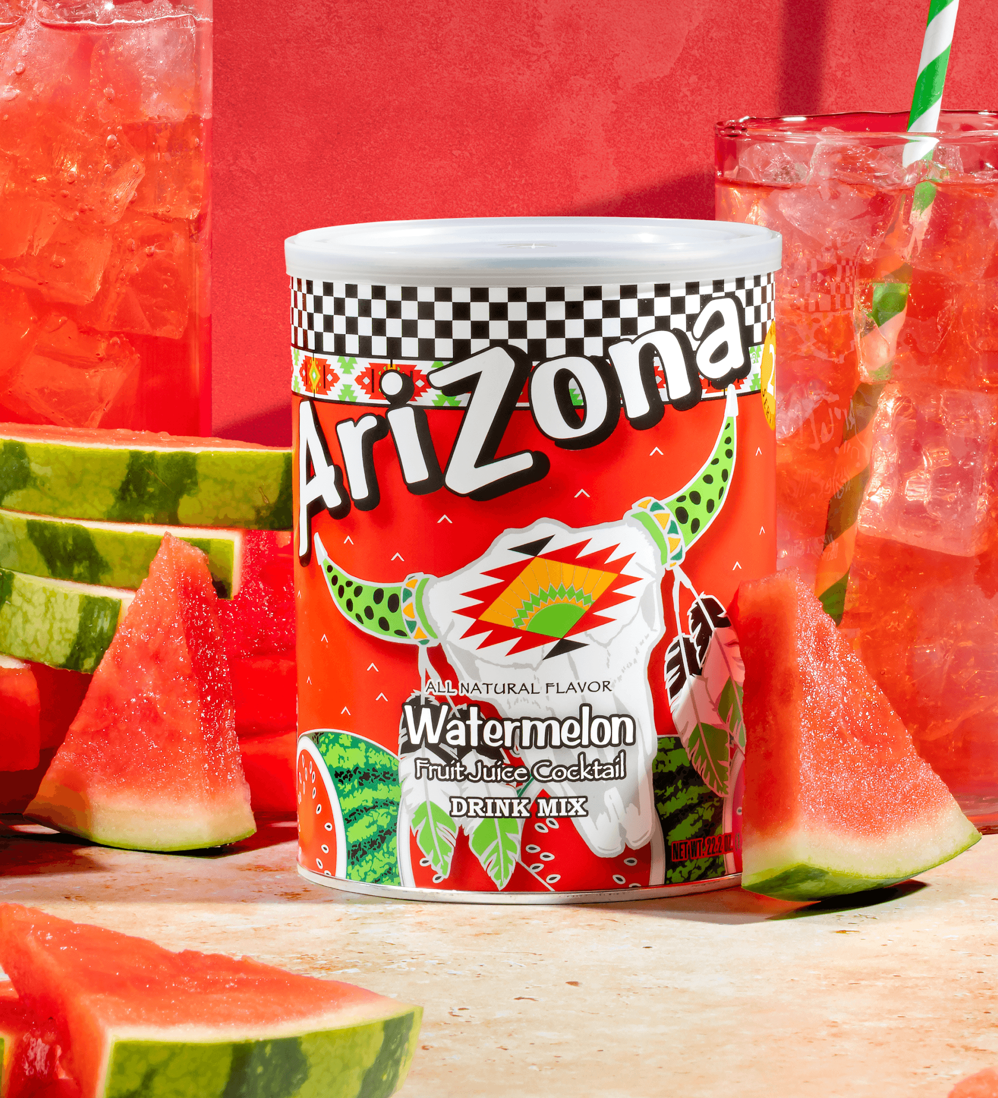 Watermelon Powdered Drink Mix | 22.2 oz.