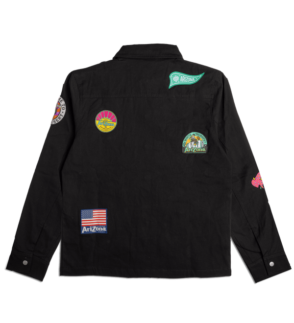 Black Heritage Work Shirt Back Image