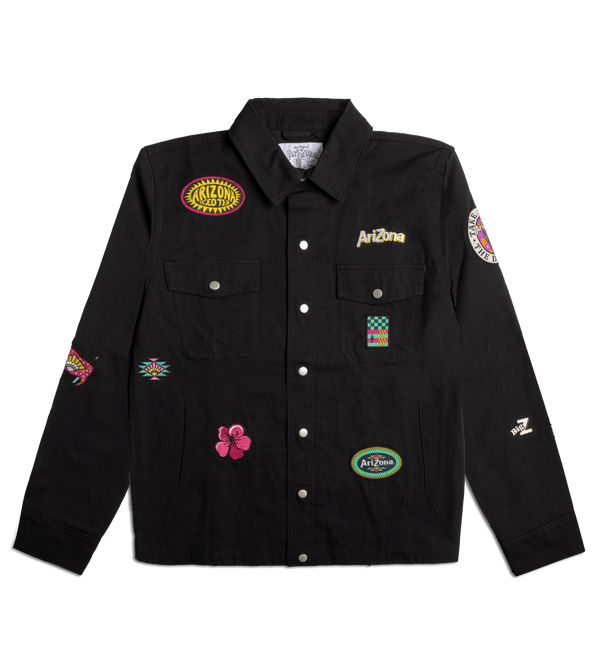 Black Heritage Work Shirt Front Image