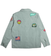 Teal Heritage Work Shirt Back Image