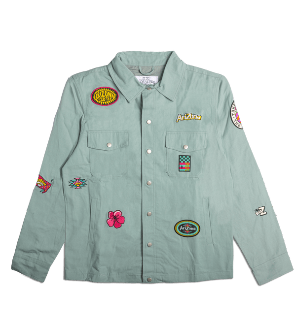 Teal Heritage Work Shirt Front Image