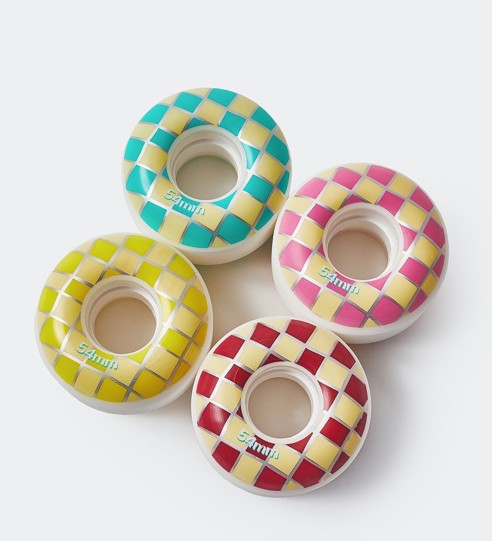 Checkerboard Wheels (Set of 4)
