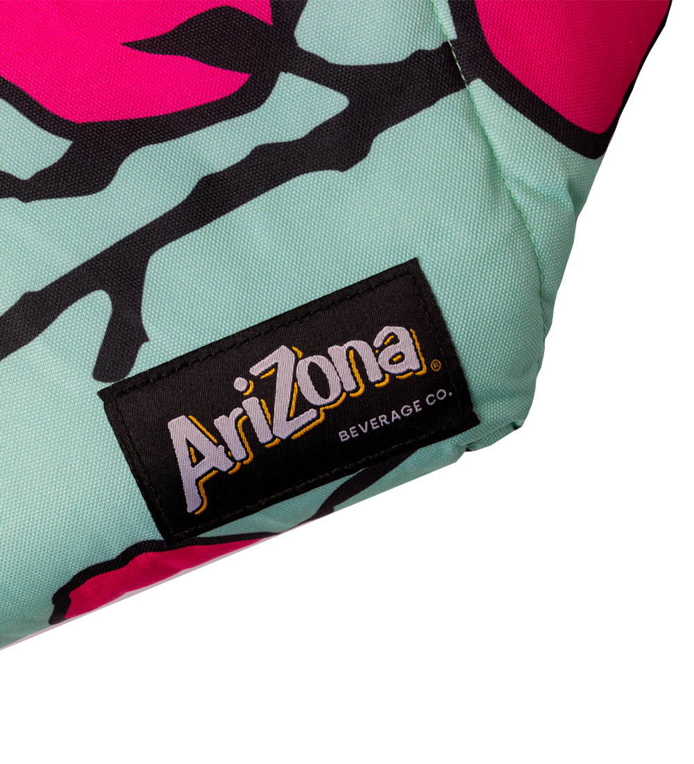 Teal & Pink Cherry Blossom Cooler Bag