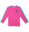 Skater Pink/Teal L/S T-Shirt