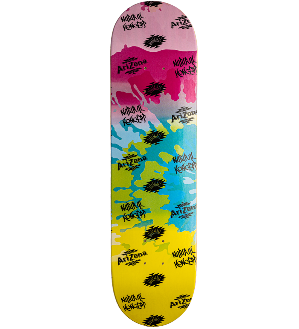 AriZona x Natural Koncept Rainbow Skateboard Deck