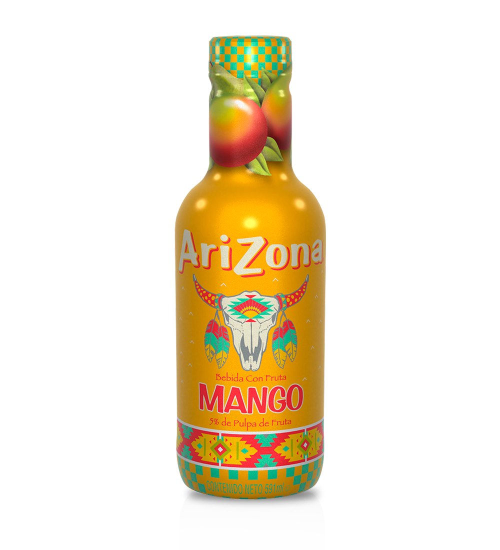 AZ Bebida Con Mango 12PK 591ml Glass
