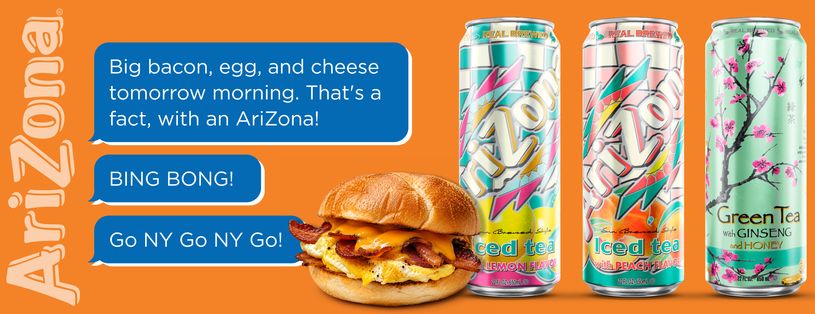 Jose Alvarado's Bodega Order: Bacon, Egg & Cheese, AriZona & Peak New York Culture