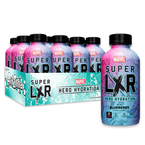 Super LXR Hero Hydration - Açaí Blueberry 12 Pack