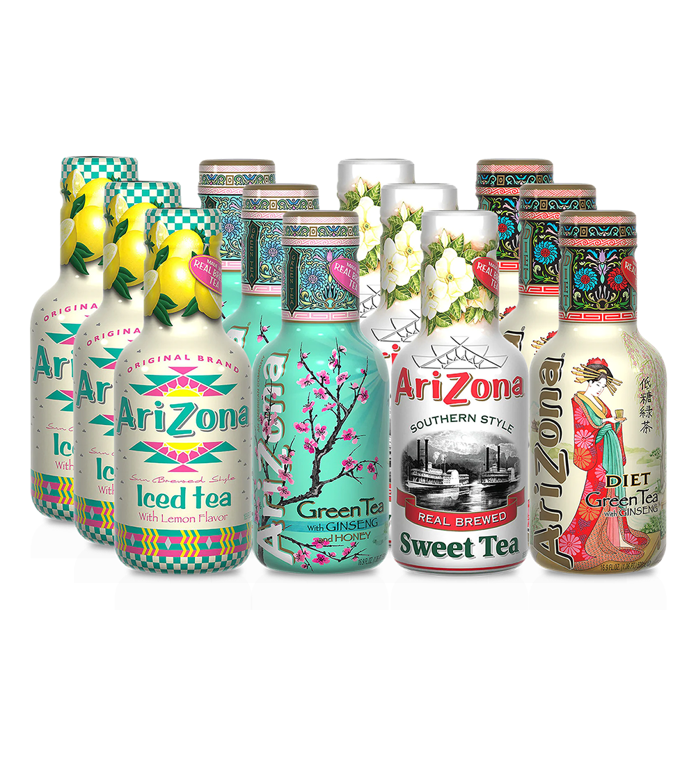 Arizona Tea Checkered Pattern AriZona Beverages