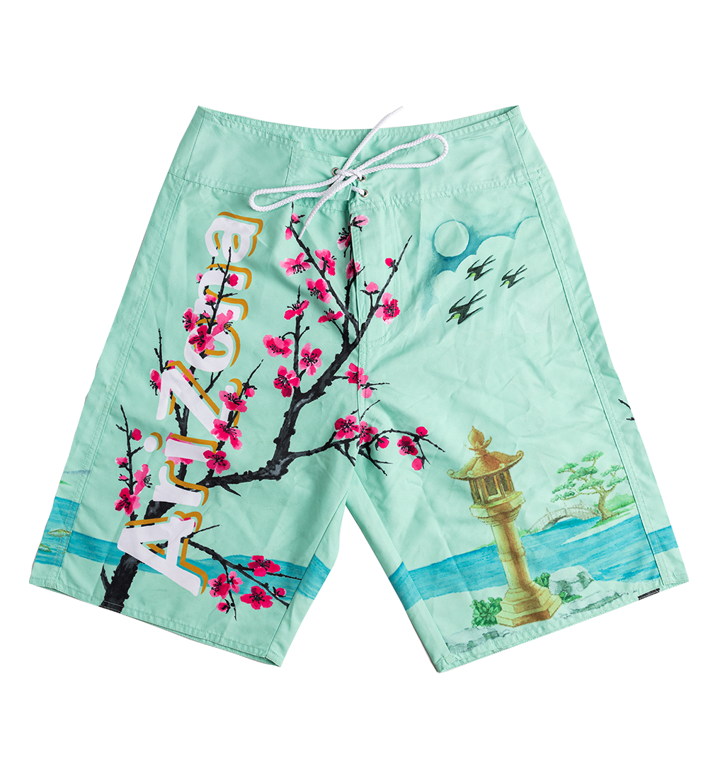 Cherry Blossom Board Shorts