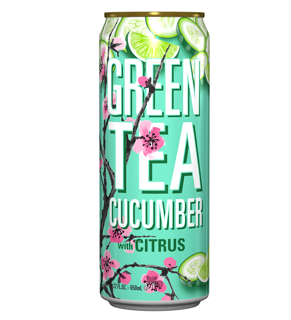 Arizona Green Tea with Ginseng and Honey - 22 fluid ounce aluminum cans 