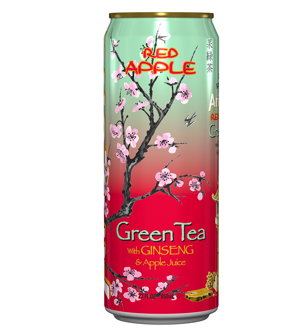 Red Apple Green Tea 23oz BIG CAN