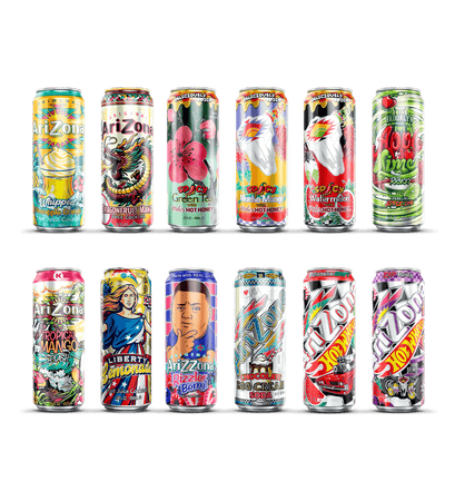 AriZona B-Day Variety Pack | 22 oz. Big Can / 12-pack – DrinkAriZona