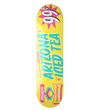 Yellow & Pink Bodega Skateboard Deck