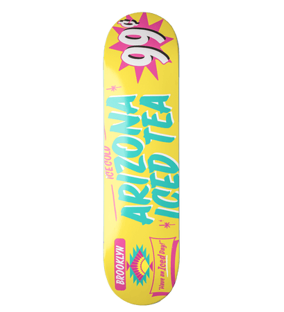 Yellow & Pink Bodega Skateboard Deck – DrinkAriZona