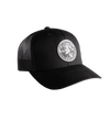 Black AP 25 Snapback Trucker Hat