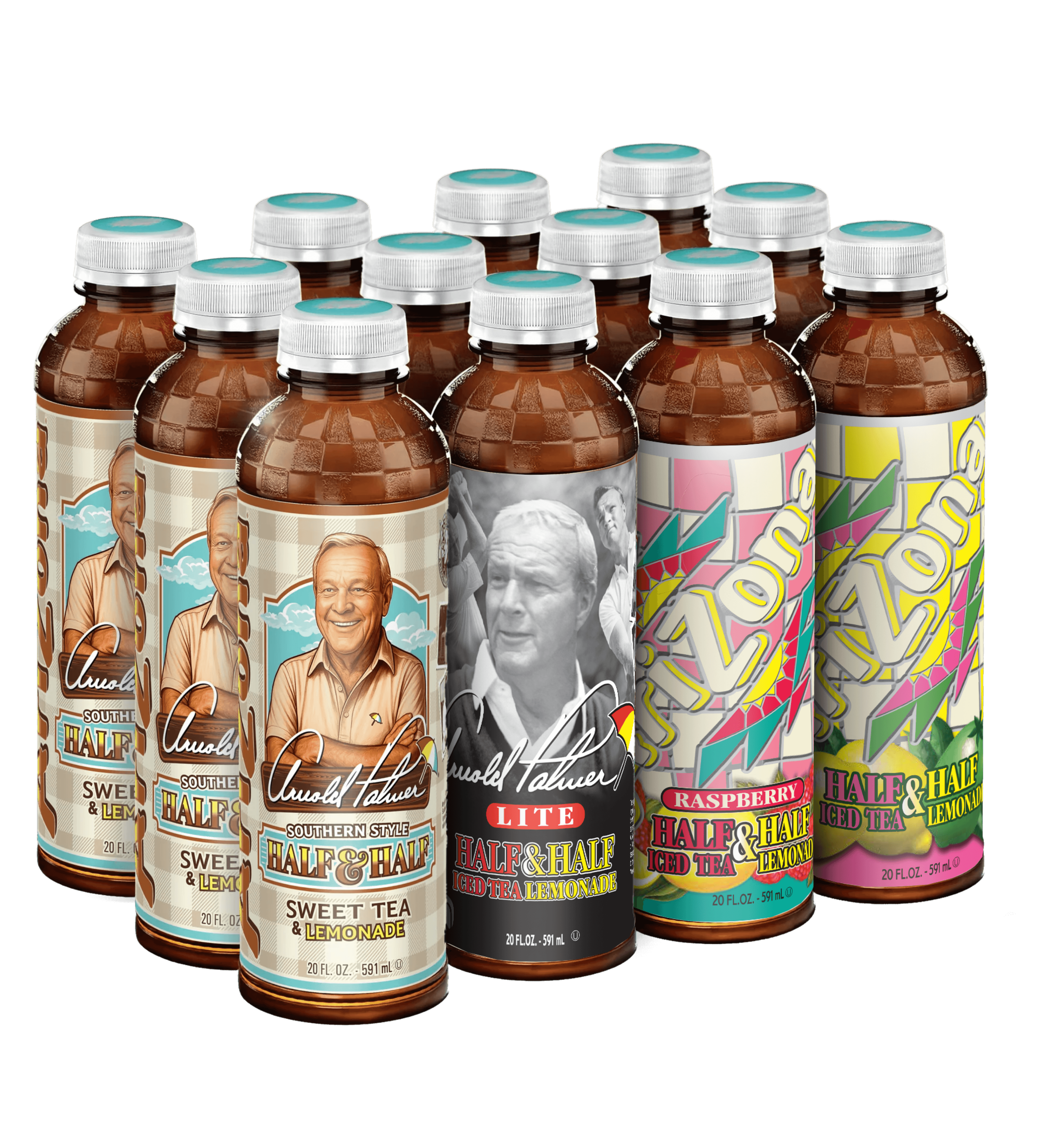 12-Count Tall Boy Half & Half Variety Pack
