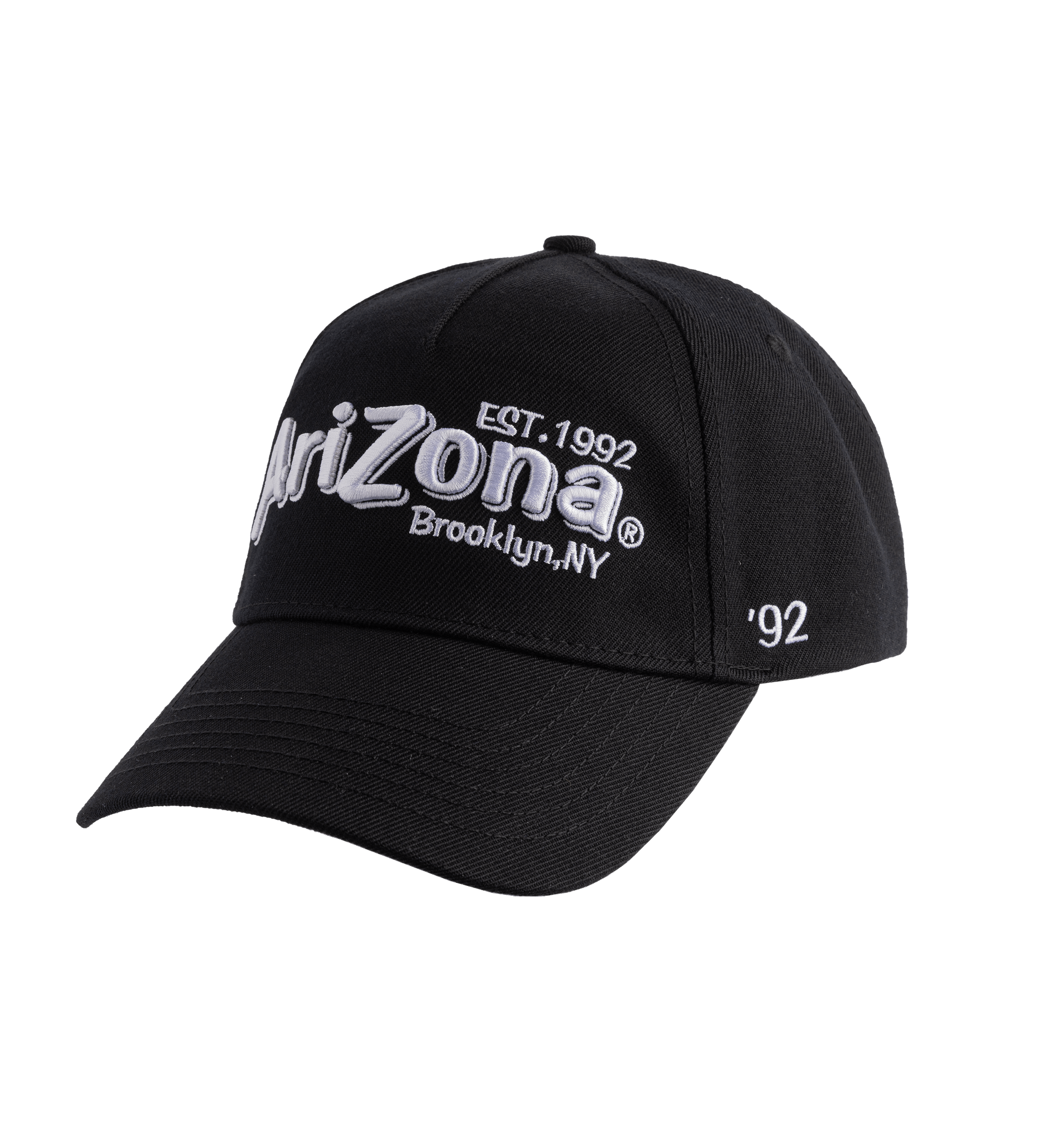 Black AriZona Brooklyn Snapback Hat