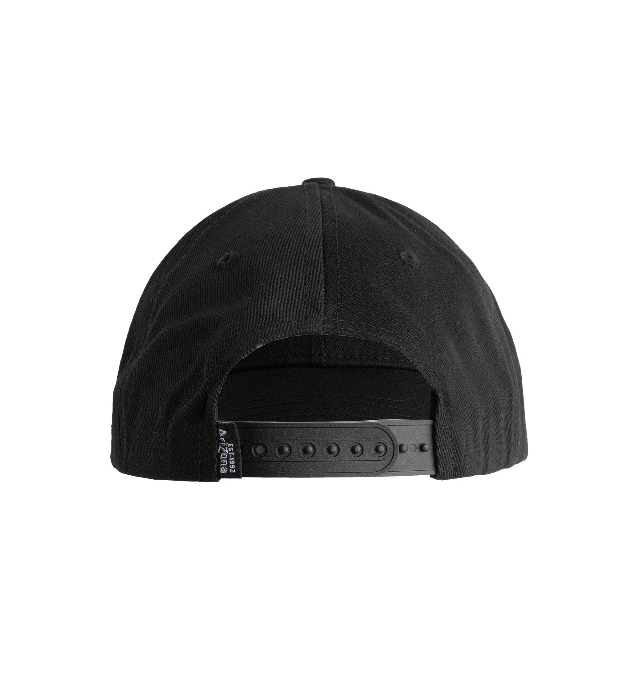 Black & Teal Club 'Zona Drippy Smiley Snapback Hat