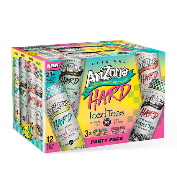 Hard Tea 12-Count Party Variety Pack | 12 oz.  / 12-pack