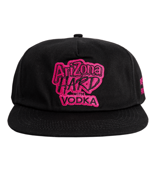 AriZona Hard Vodka Black & Pink Snapback Hat