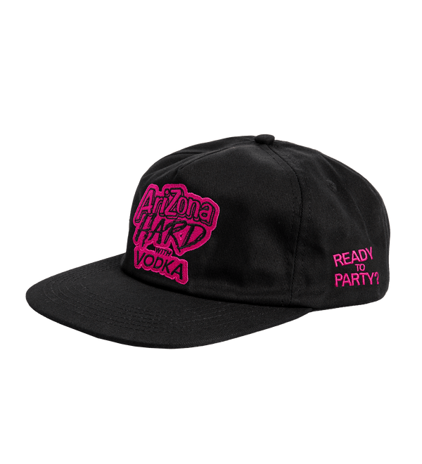 AriZona Hard Vodka Black & Pink Snapback Hat