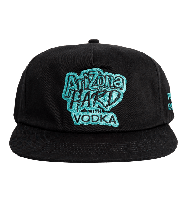AriZona Hard Vodka Black & Teal Snapback Hat