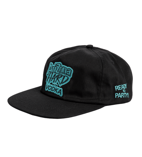 AriZona Hard Vodka Black & Teal Snapback Hat