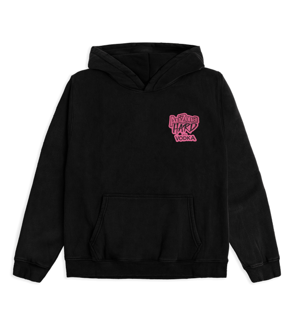 AriZona Hard with Vodka Black & Pink Hoodie