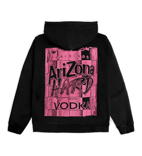 AriZona Hard with Vodka Black & Pink Hoodie