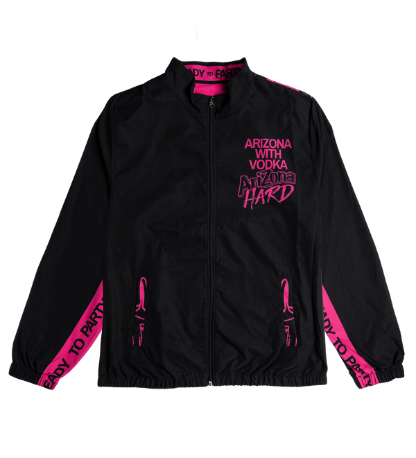 AriZona Hard Vodka Black & Pink Windbreaker Jacket
