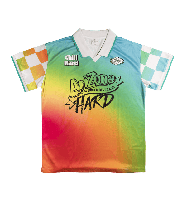 AriZona Hard Rainbow Gradient Soccer Jersey