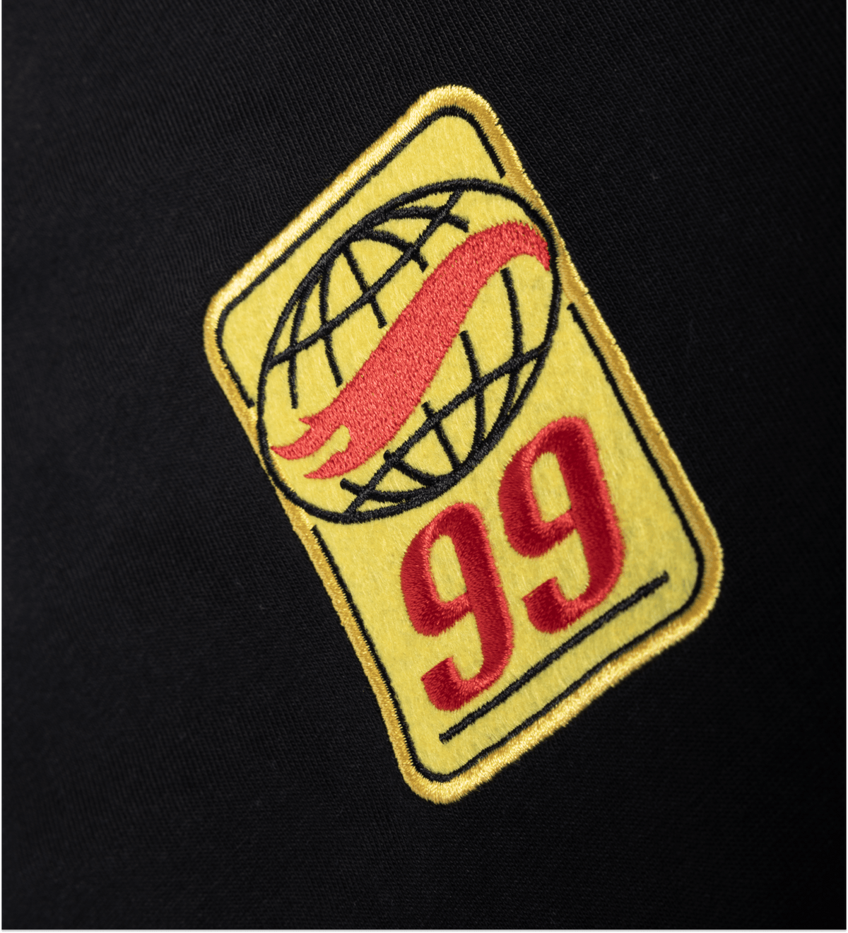 Black Flame Long-Sleeve T-Shirt