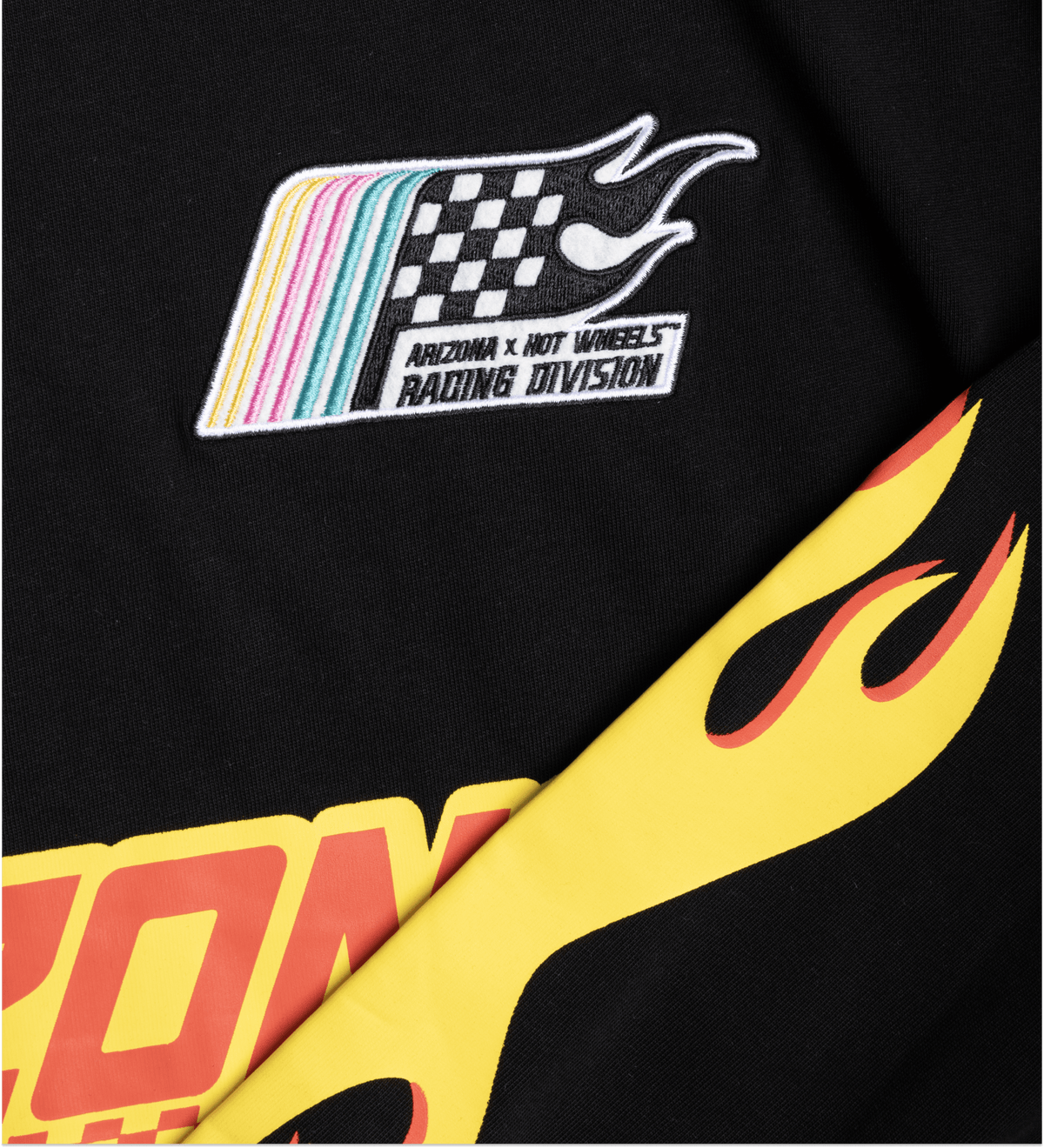 Black Flame Long-Sleeve T-Shirt