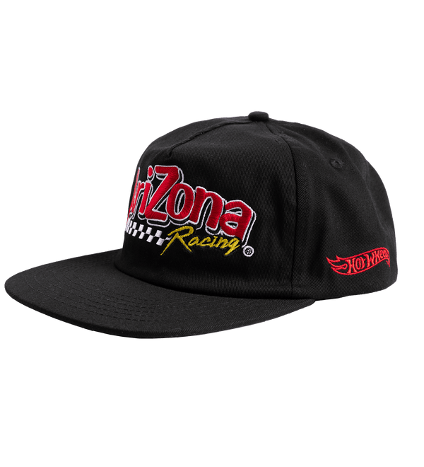 Black & Red Racing Snapback Hat