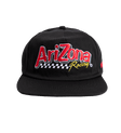 Black & Red Racing Snapback Hat