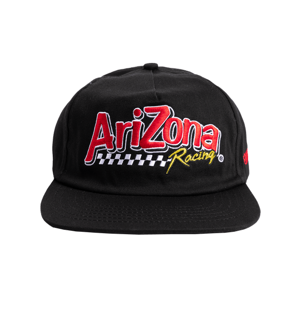 Black & Red Racing Snapback Hat