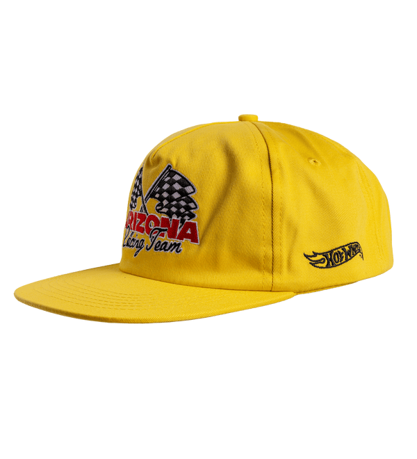 Yellow Racing Team Snapback Hat