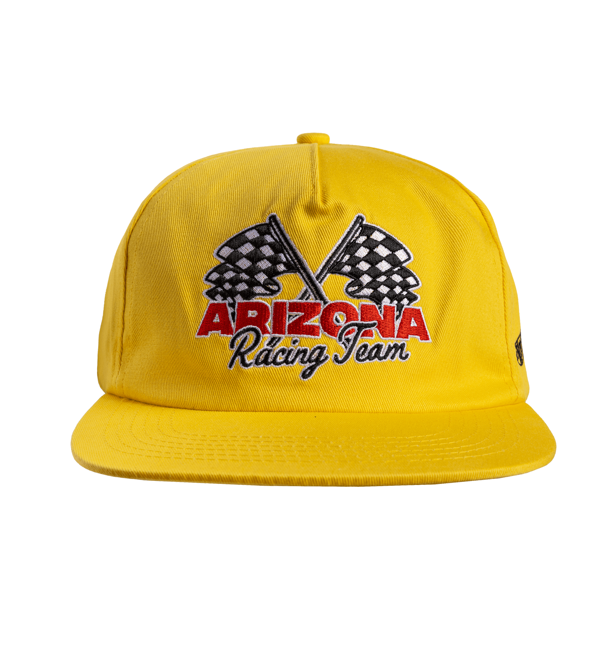 Yellow Racing Team Snapback Hat