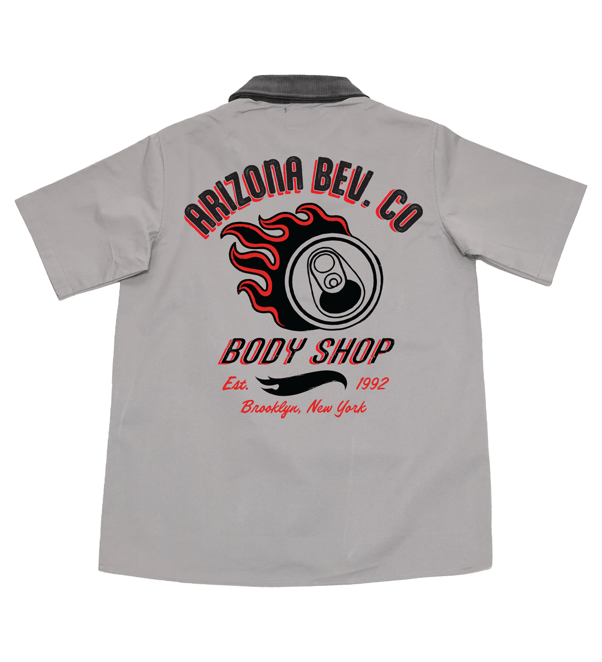 Gray Body Shop Mechanic Shirt