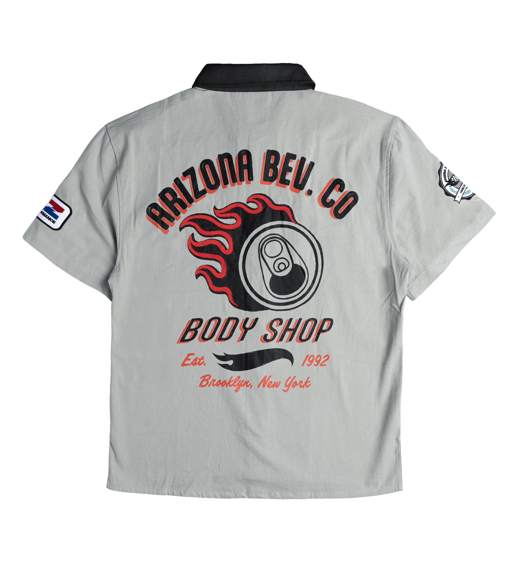 Gray Body Shop Mechanic Shirt