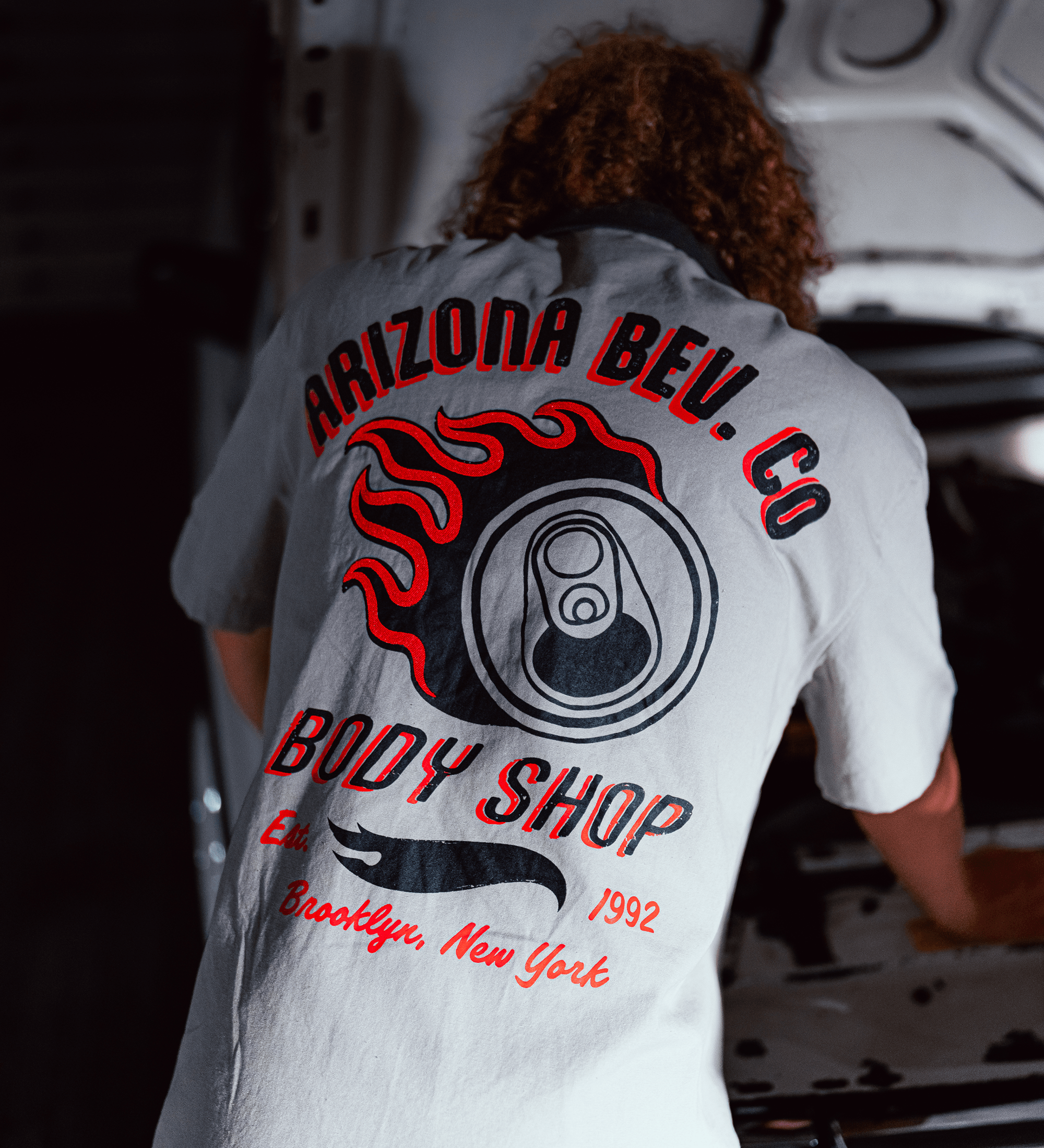 Gray Body Shop Mechanic Shirt