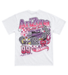White & Purple Race Car T-Shirt