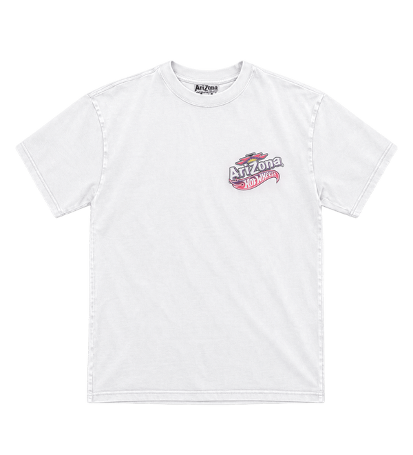 White & Purple Race Car T-Shirt