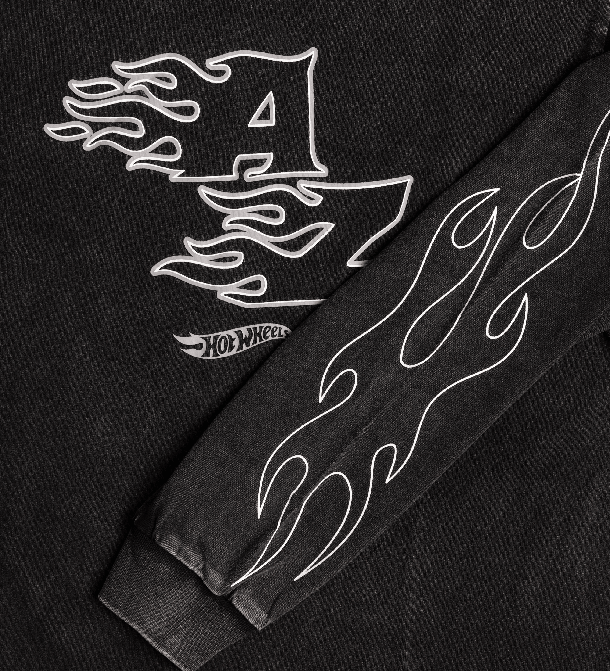 Black Racing Team Long-Sleeve T-Shirt