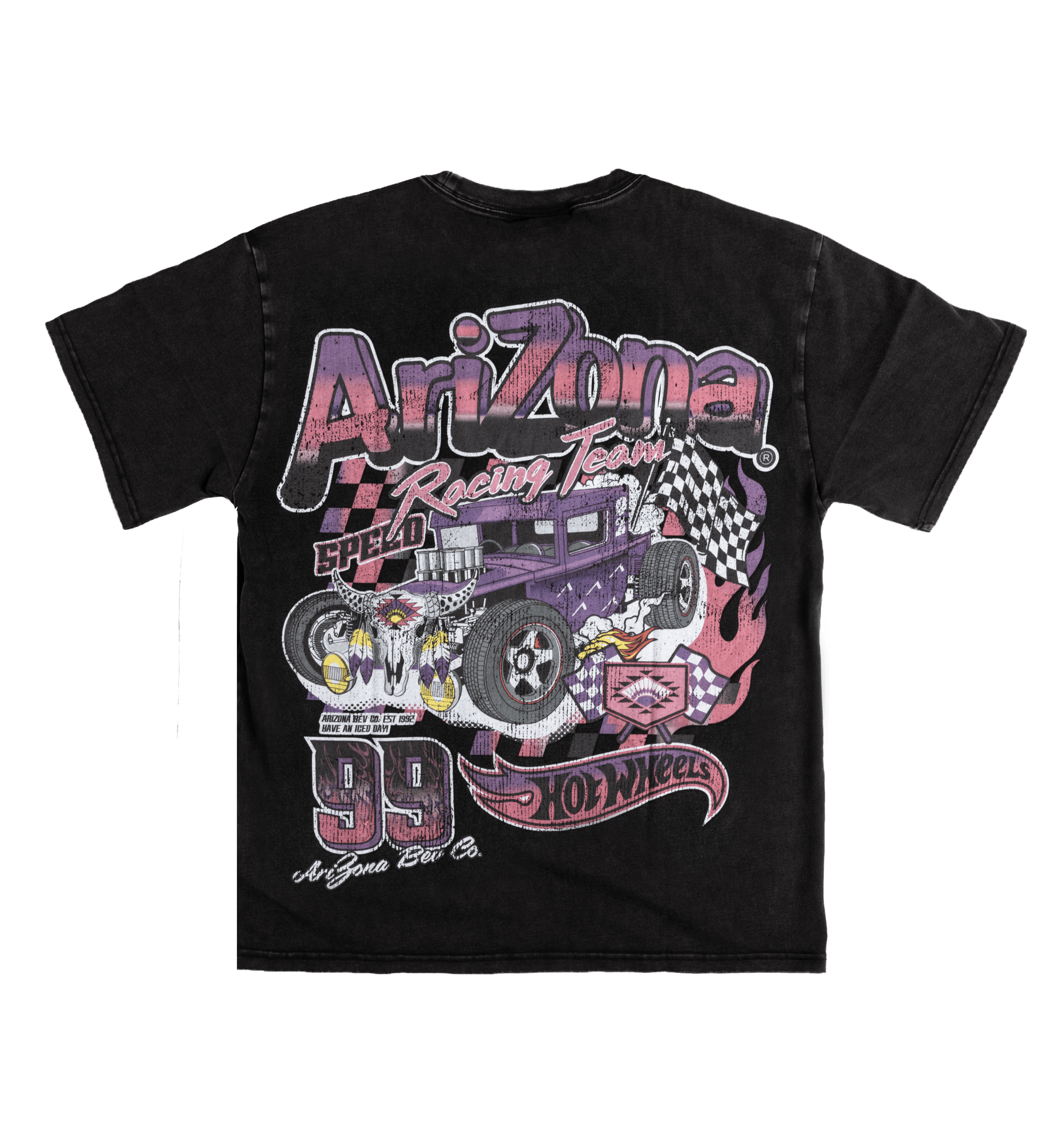 Black & Purple Race Car T-Shirt